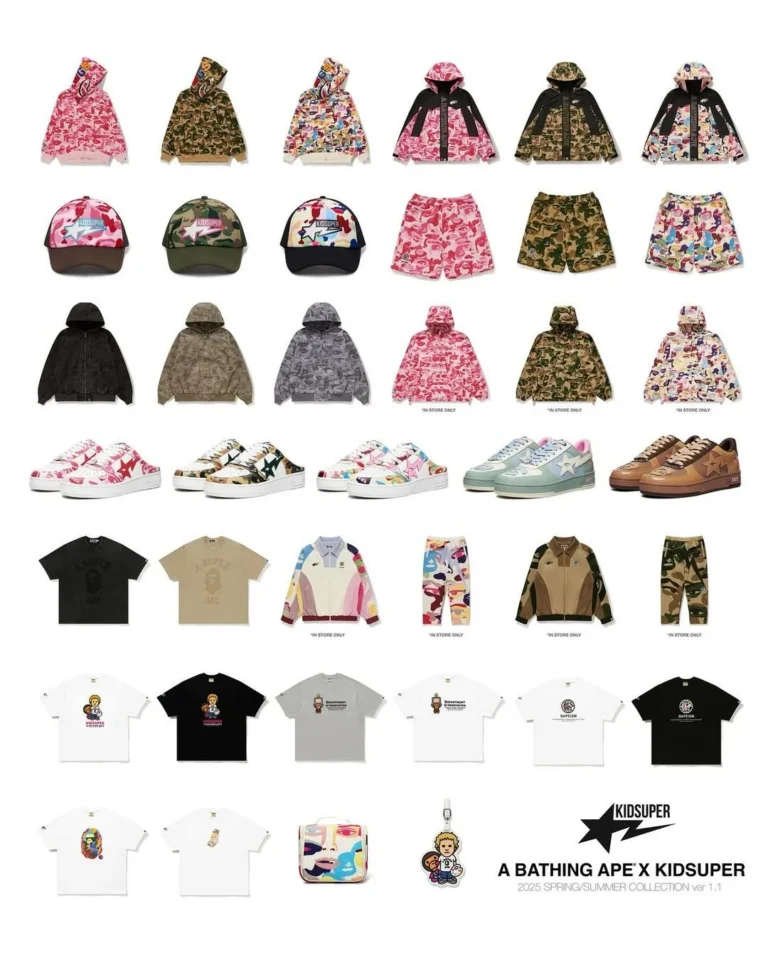 A BATHING APE® x KidSuper 2025 Collection