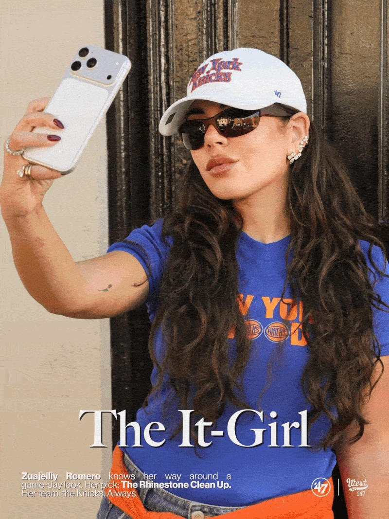 WEST NYC x '47 KNICKS CAPS: SIX STYLES DEEP